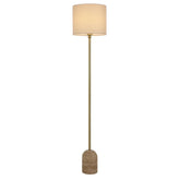 Telbix Lighting Floor Lamps Livia Floor Lamp 1Lt in Beige, Black Lights-For-You